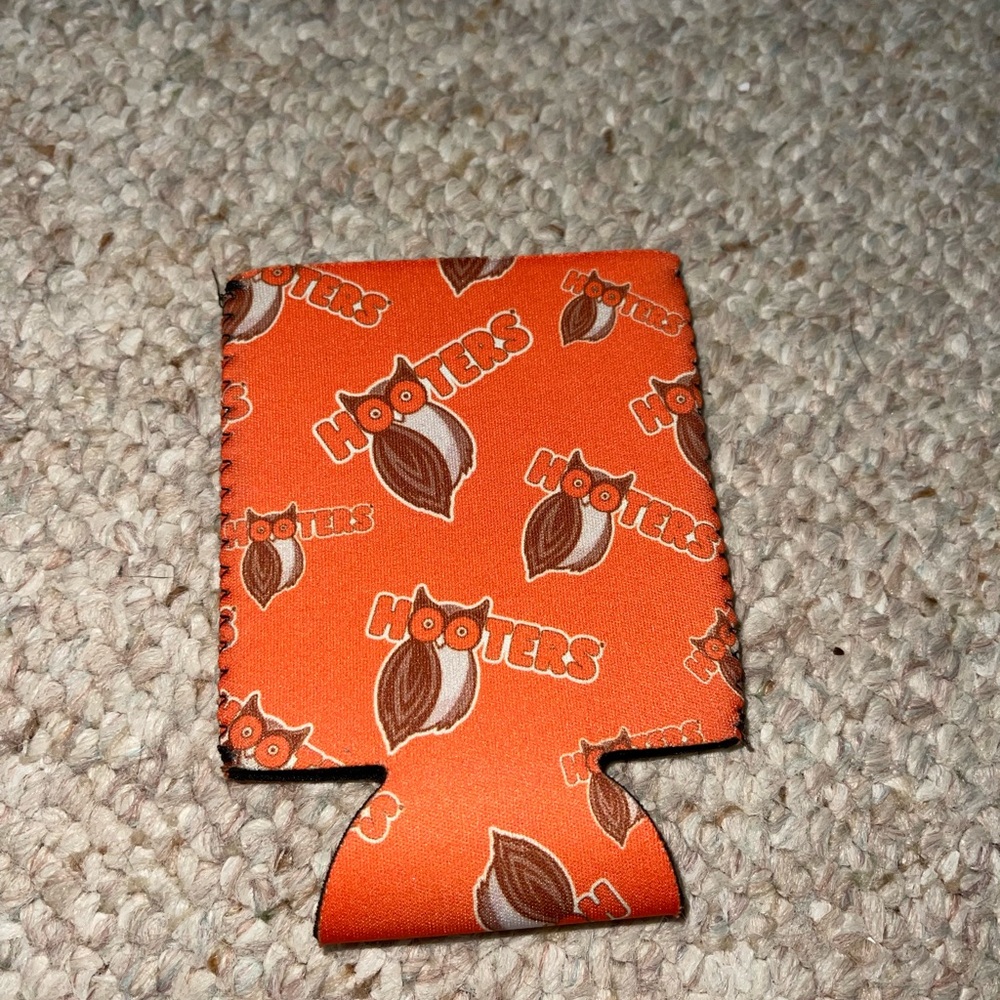 Hooters Orange Drink Sleeve